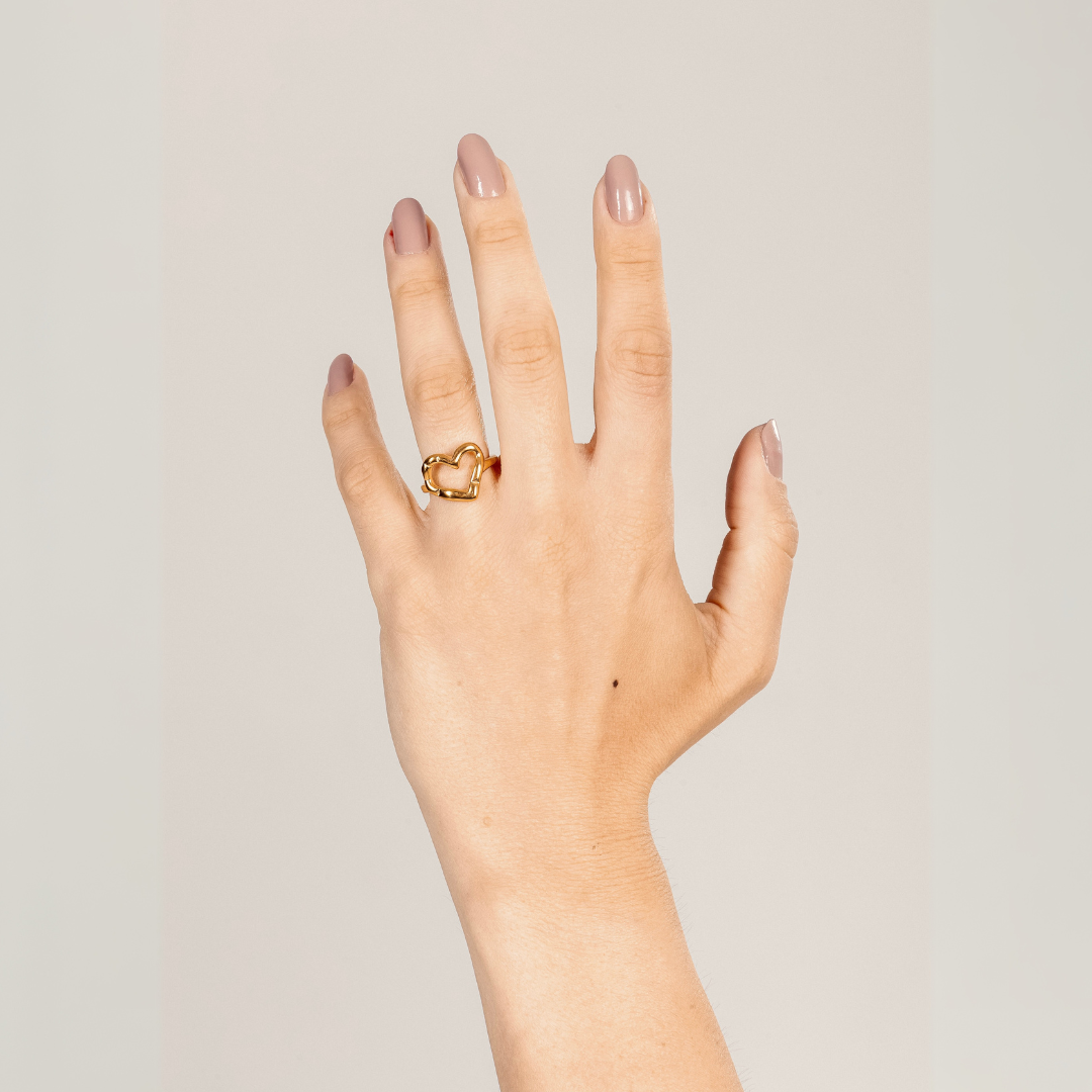 Anel Tulum Coração