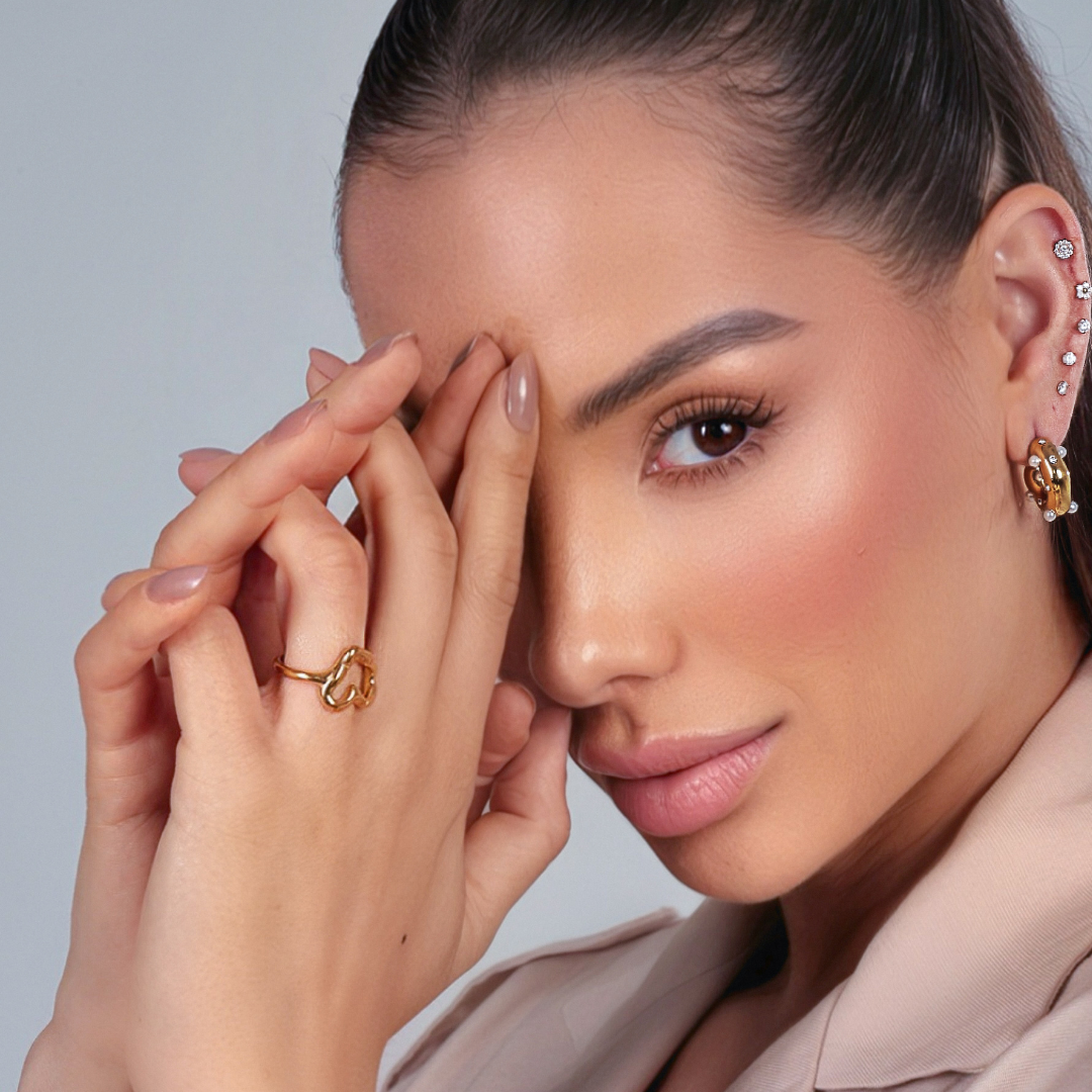 Anel Tulum Coração