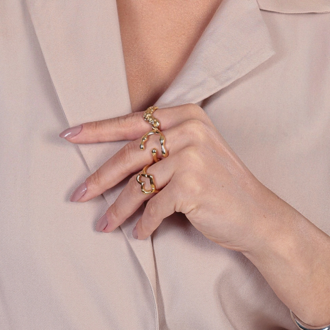 Anel Tulum Coração