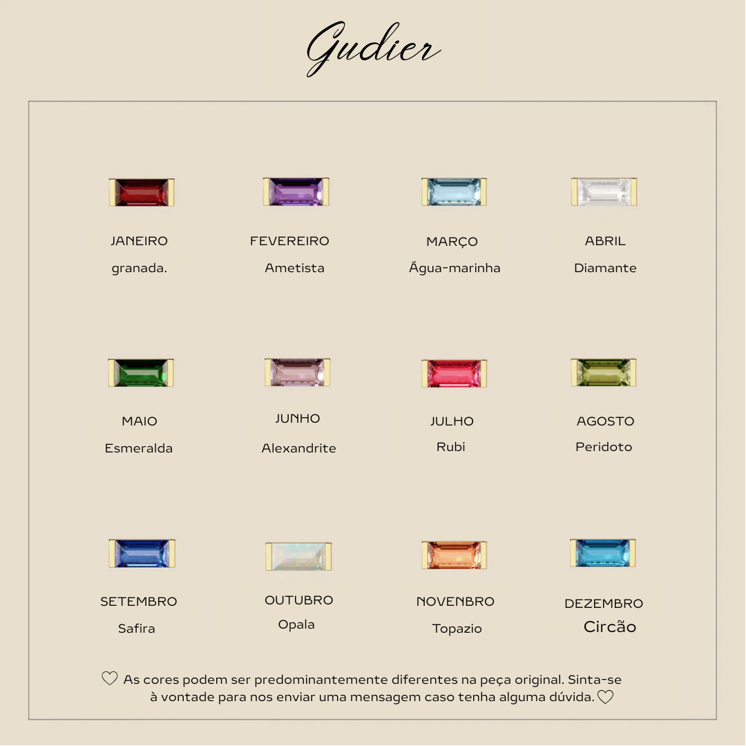 Colar Emery Birthstone