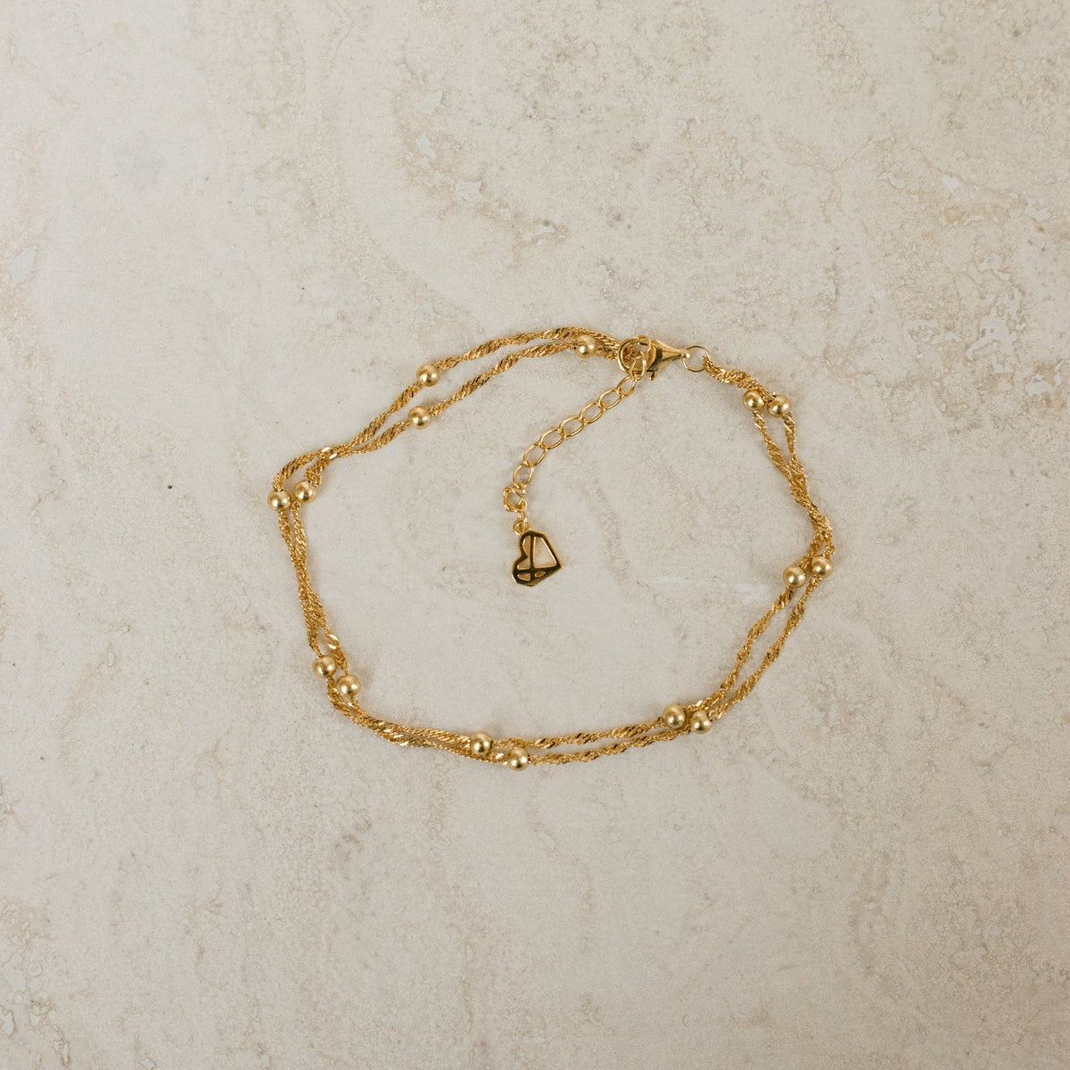 Pulseira Dupla de Correntes