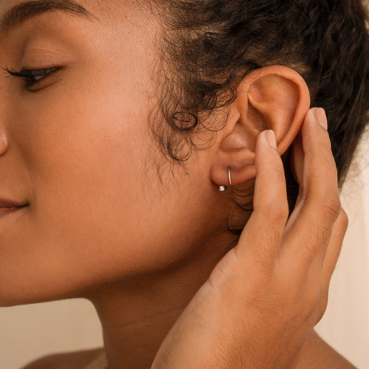 Argolas de diamante Jady Wire