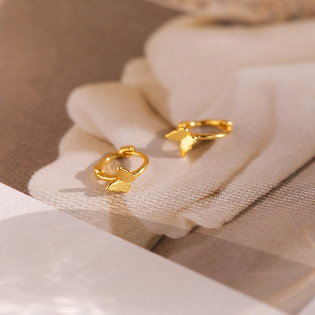 Mini Brincos Cartilagem de Borboleta