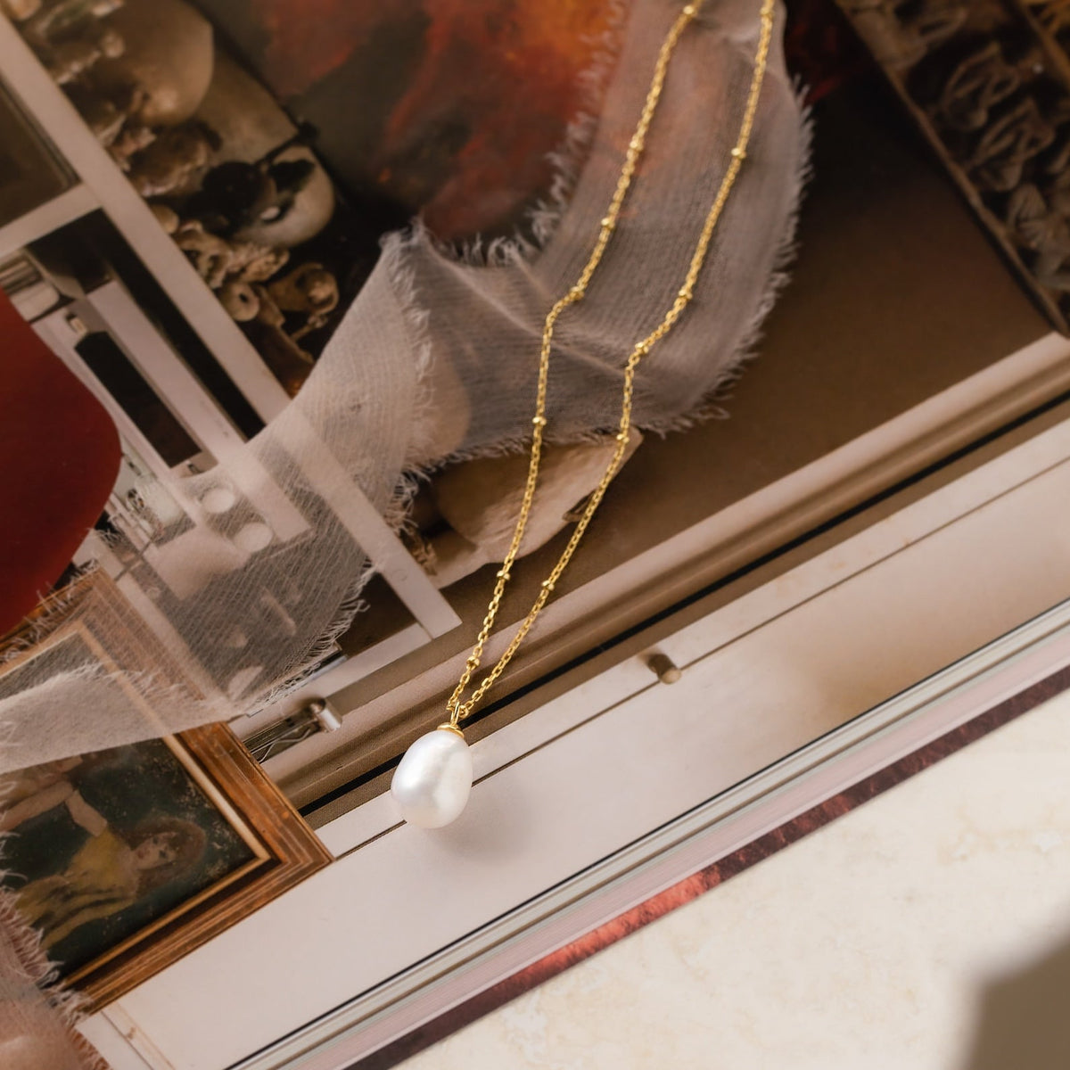 Colar de Pérolas Ariel