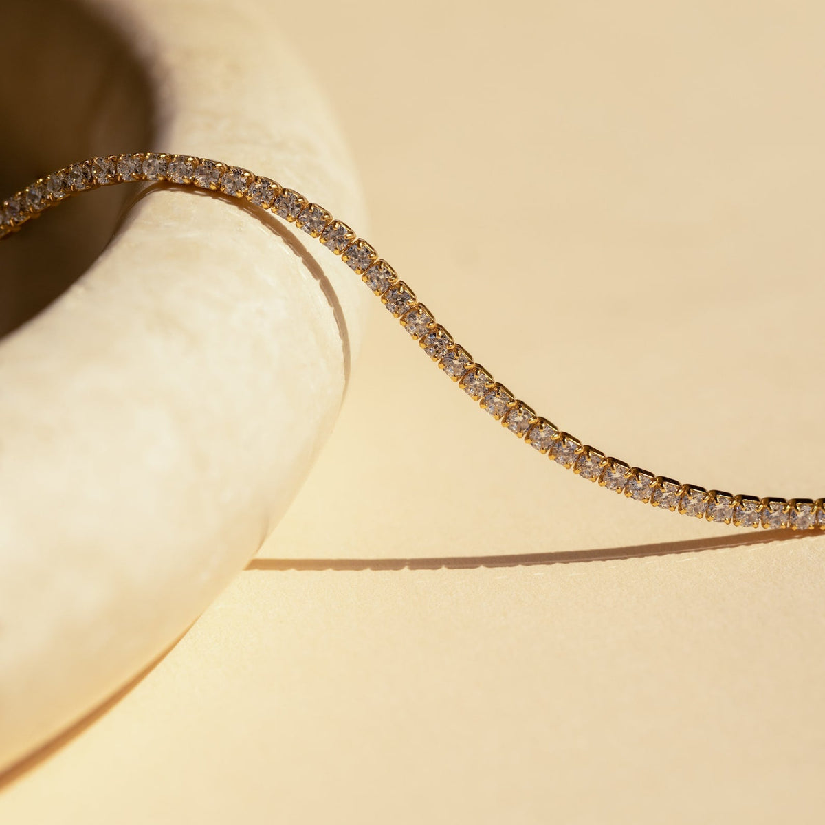 Colar Gargantilha com Diamantes