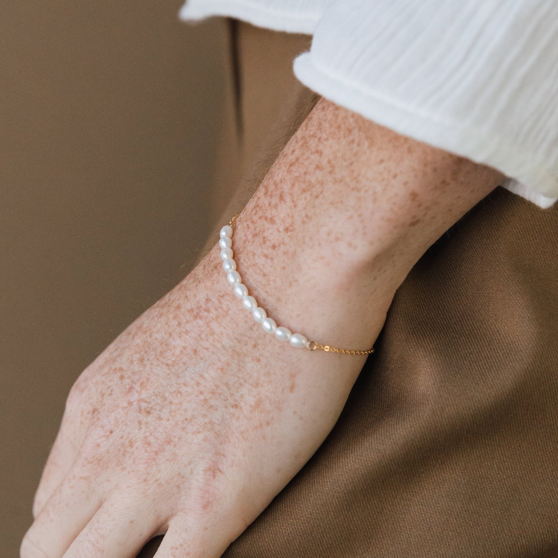 Pulseira de pérolas