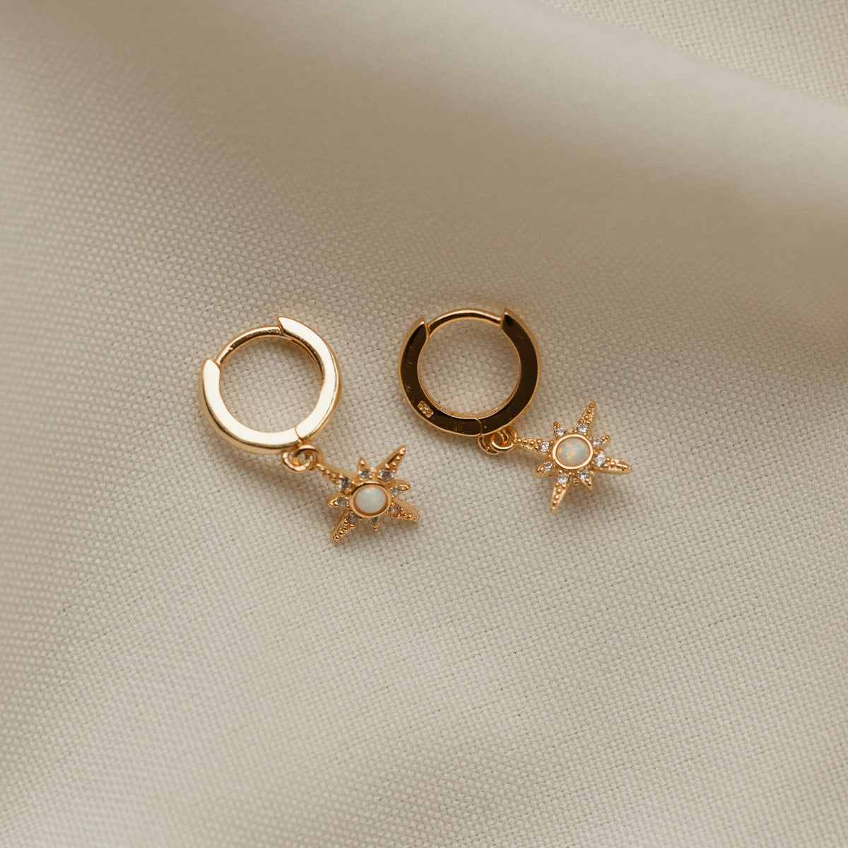 Brincos Huggies Starburst