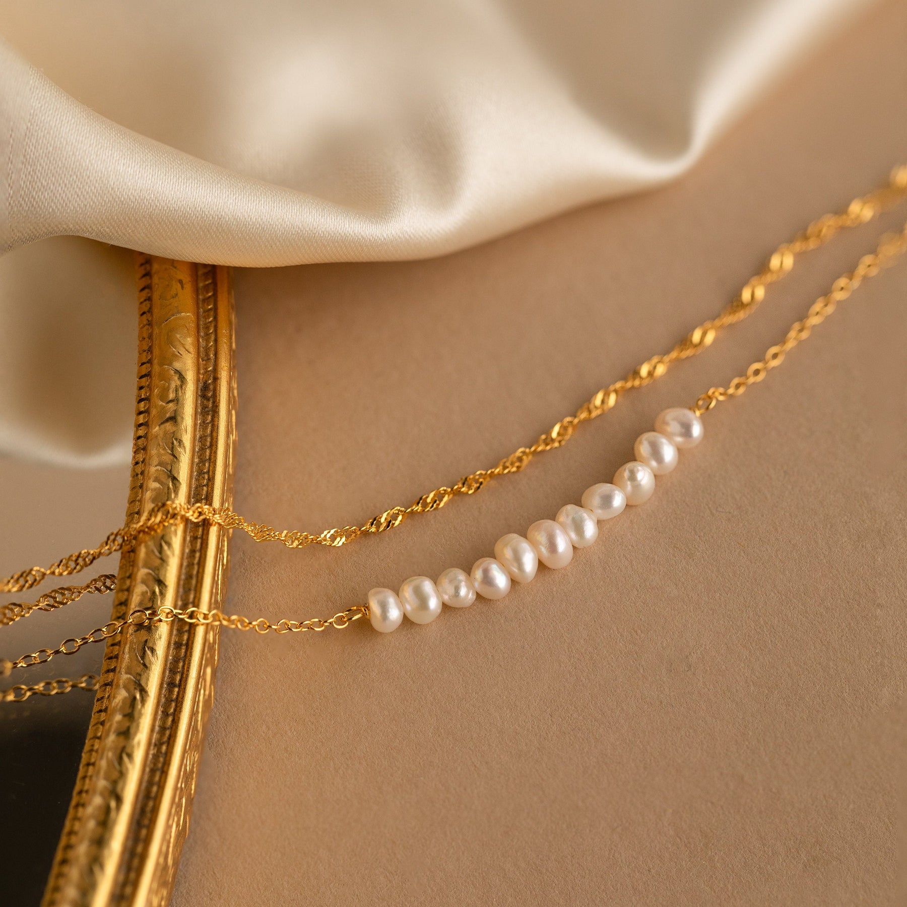 Pulseira Duo Pearl Twist