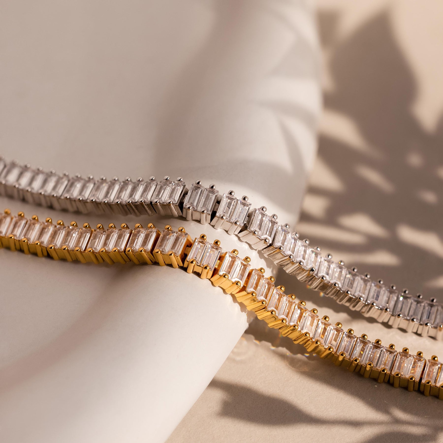Pulseira baguette Art Déco