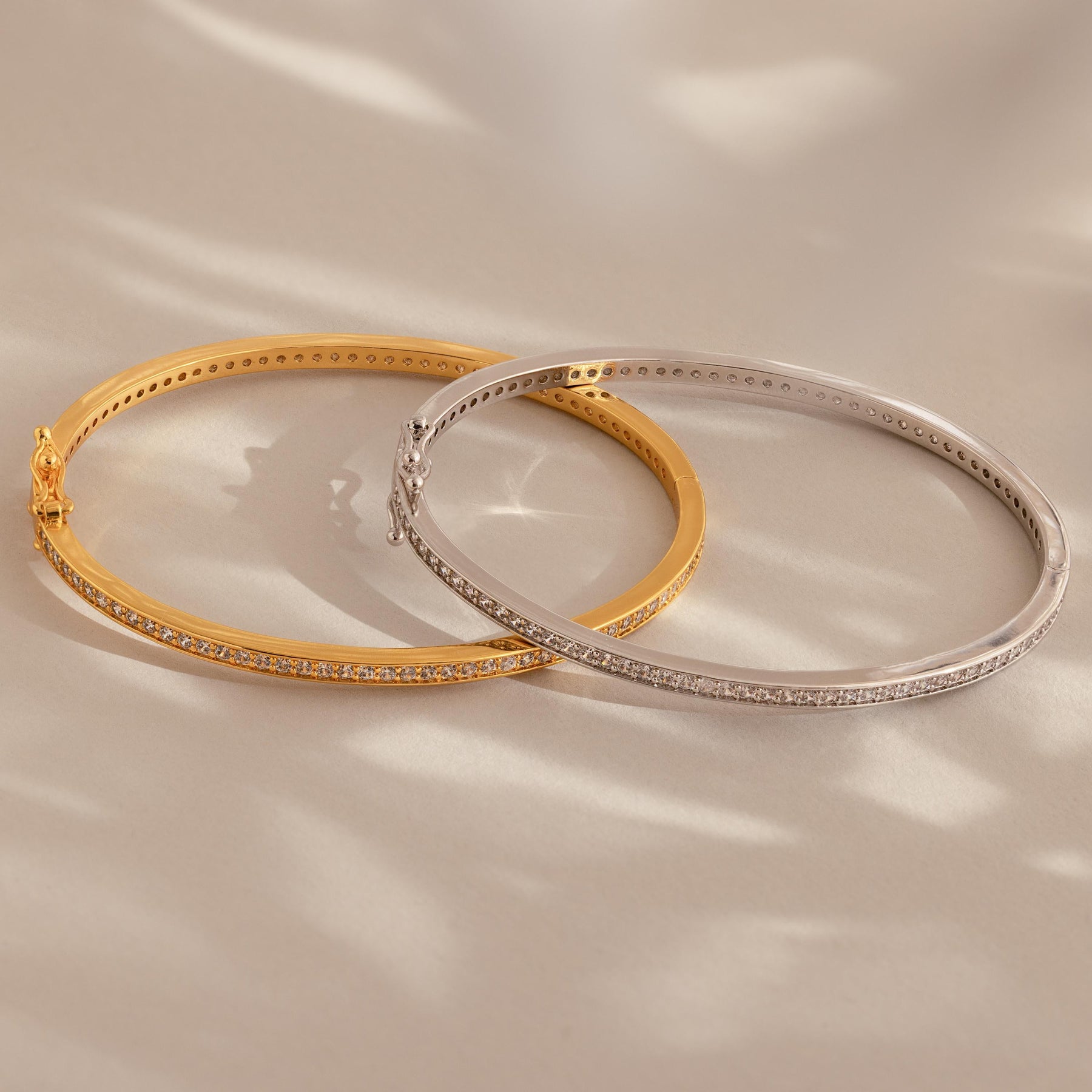 Pulseira de diamante Half Eternity