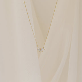 Colar de diamantes Marquise