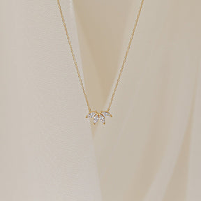 Colar de diamantes Marquise