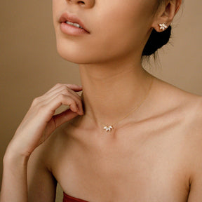 Colar de diamantes Marquise