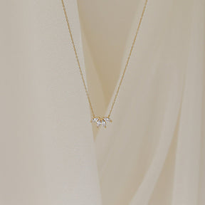 Colar de diamantes Marquise