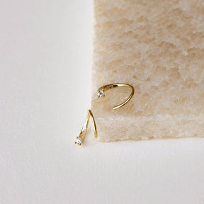 Argolas de diamante Jady Wire