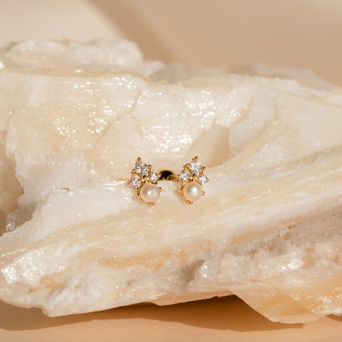 Brincos Angelina Pearl