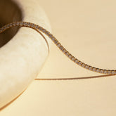 Colar Gargantilha com Diamantes