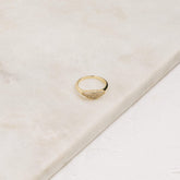 Anel de Sinete Pave