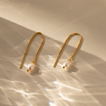 Brincos de pérolas Isadora