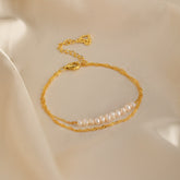 Pulseira Duo Pearl Twist