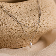 Colar de Pérolas Duo Chain