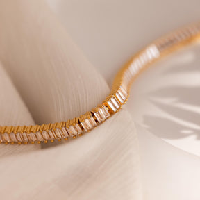 Pulseira baguette Art Déco