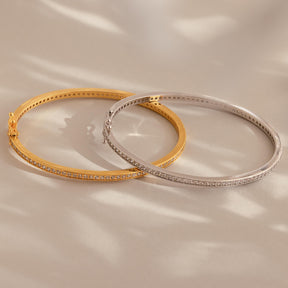 Pulseira de diamante Half Eternity