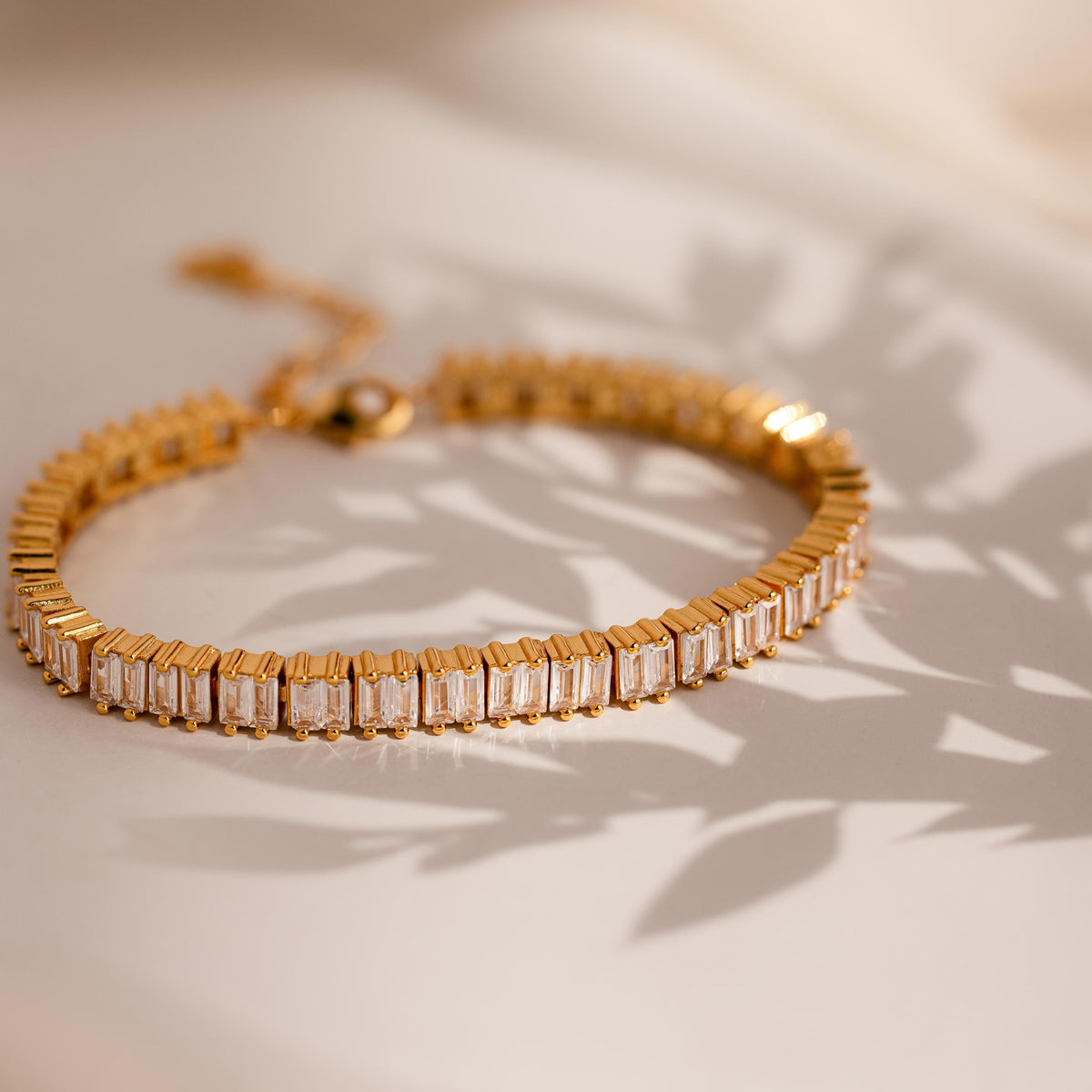 Pulseira baguette Art Déco