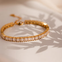 Pulseira baguette Art Déco