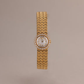 Relógio Pavé Scalloped